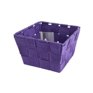 BATHROOM BASKET ADRIA MINI SQUARE PURPLE BATHROOM BASKET ADRIA MINI SQUARE PURPLE